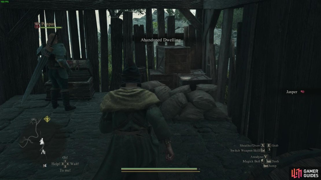 Head inside the abandoned building and grab yourself some loot, such as a Seeker&rsquo;s Token, Jasper, and a Beacon.