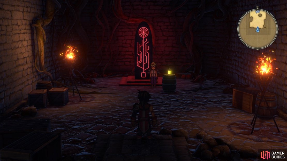 You&rsquo;ll find the Hero&rsquo;s Trial in the basement of your castle, after building the Mysterious Room.
