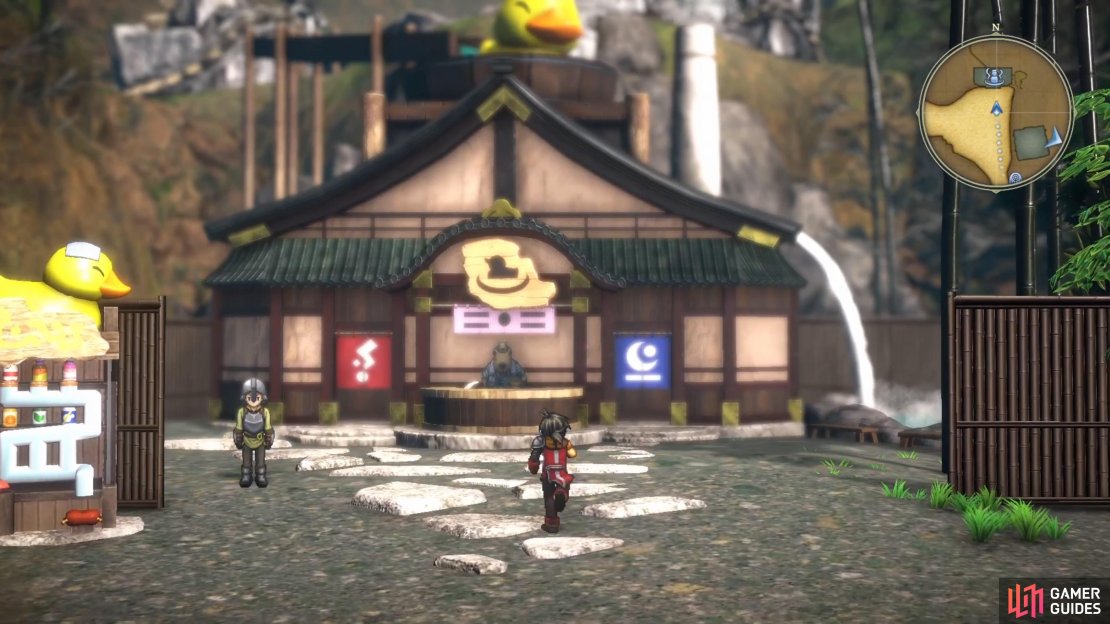 Build the hot springs after you recruit Cabana.