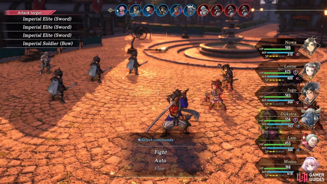 You&rsquo;ll have to fight a few normal battles before you get to Chapell.