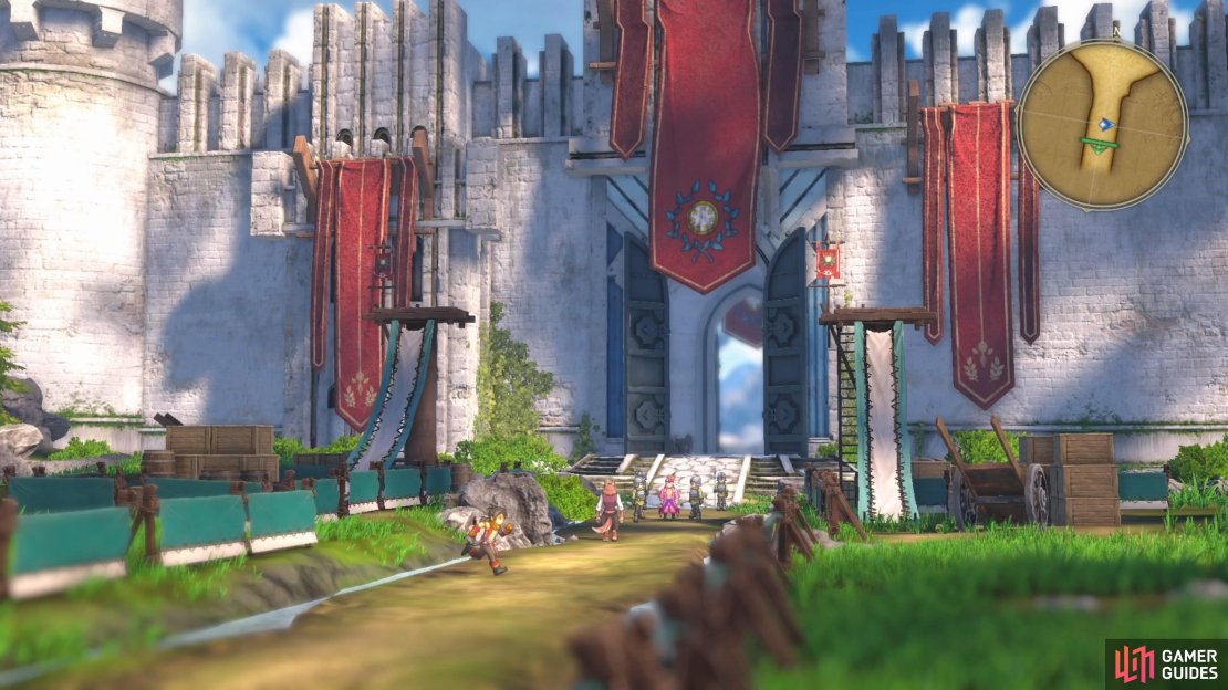 Yusuke can be found at Fort Xialuke, in the northern part of Grum County.