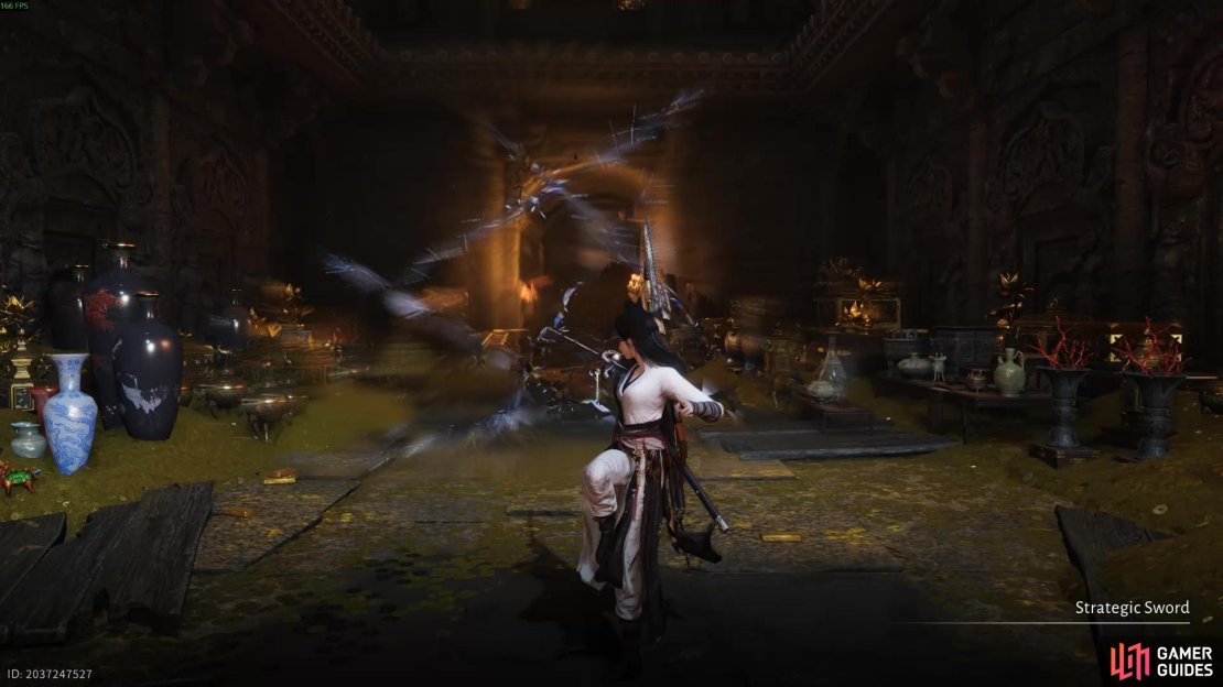 Here is a look at the Strategic Sword Build in Where Winds Meet. Image via Gamer Guides / NetEase.