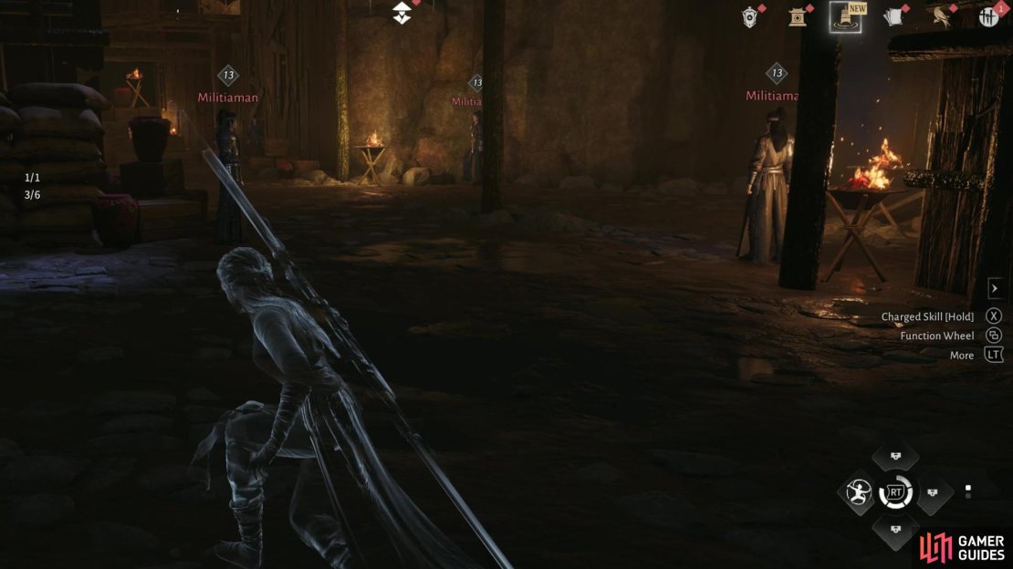 Get to the bottom of the Skill Theft tower, and then assassinate the guards when the others are not looking or patrolling. This is the hardest part so be patient, then you&rsquo;re largely in the clear. Image via Gamer Guides / NetEase.