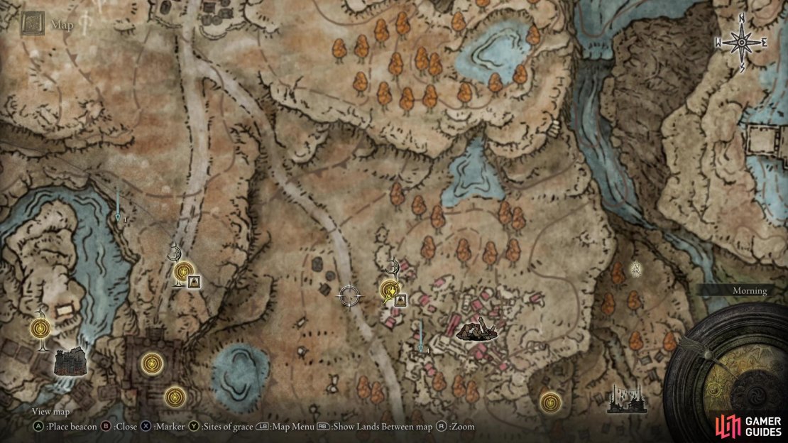 Head to the Moorth Ruins Site of Grace