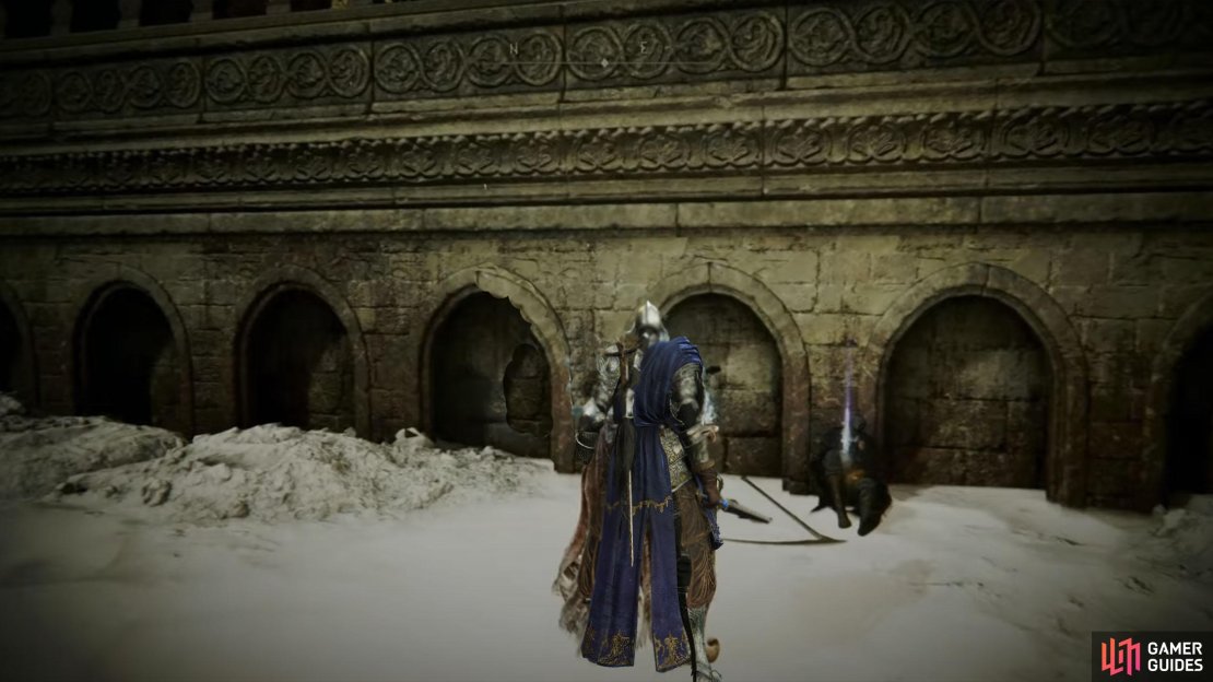 After defeating the final boss of the DLC, loot Ansbach&rsquo;s body for his equipment.
