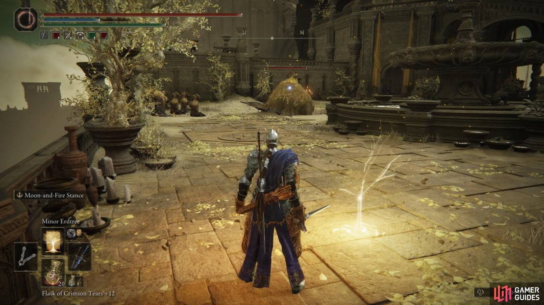 Minor Erdtree: This spell will  continuously heal allies around the small tree.