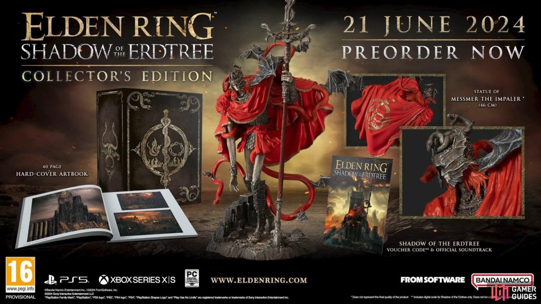 The Elden Ring Shadow of the Erdtree Collector&rsquo;s Edition is a pricey, but amazing looking version of the game!