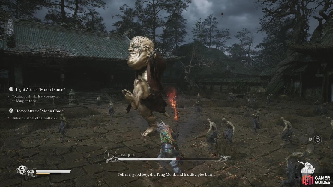 Don&rsquo;t stay too close to the boss otherwise he&rsquo;ll stomp on your head.