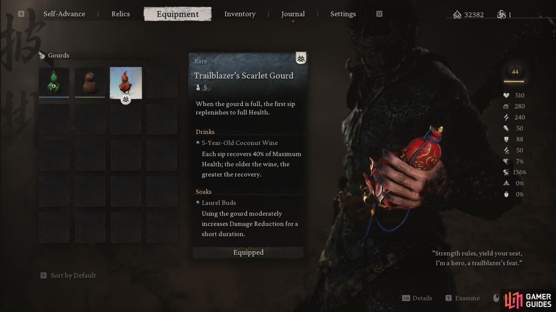 You&rsquo;ll get this Gourd as a bonus from the Deluxe Edition of the game.