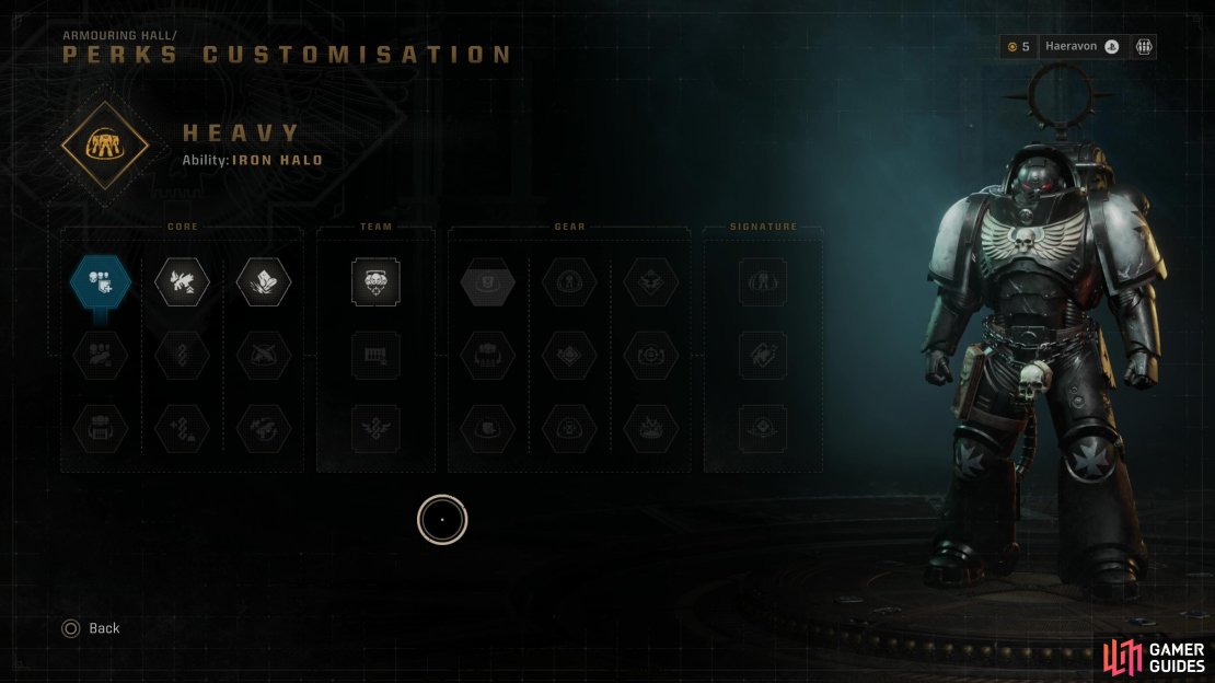 The Heavy&rsquo;s best perks vary slightly depending on what your primary weapon is, but many rows have clear-cut winners, including plenty of generalist abilities that&rsquo;ll please the entire squad.