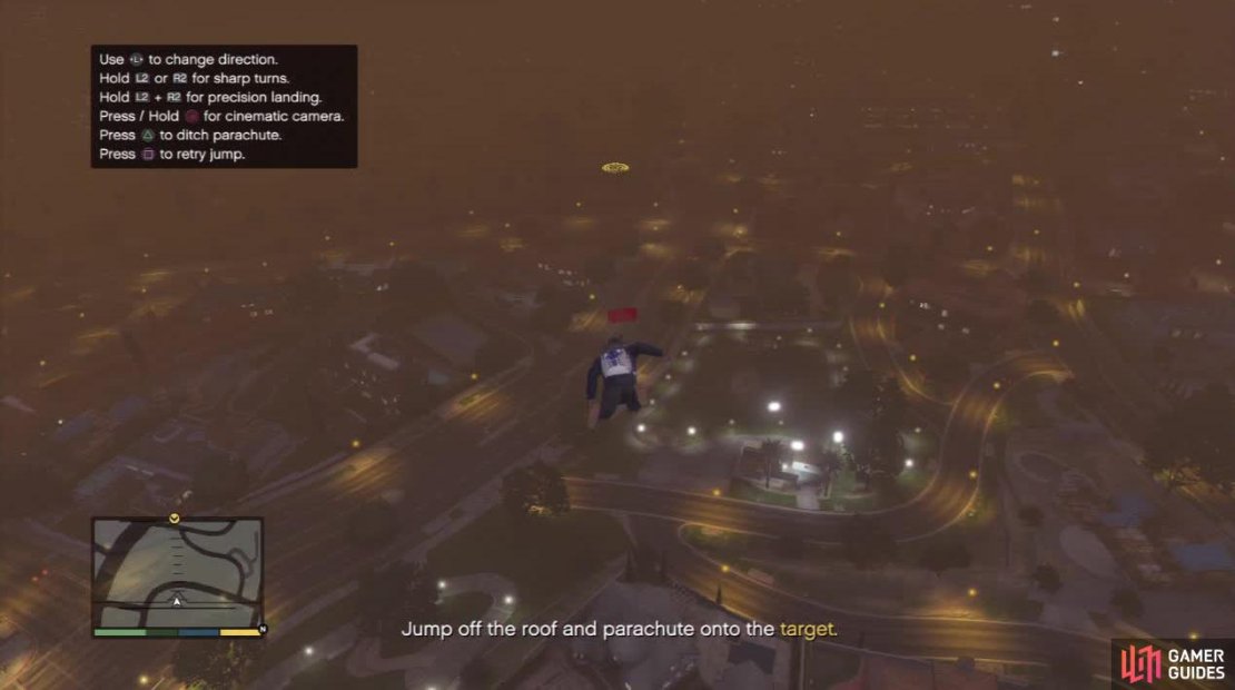 Watch out for the fence as you make your way towards the landing zone. That fence can catch you out so make sure to save a fair bit of height until you&rsquo;re over it.