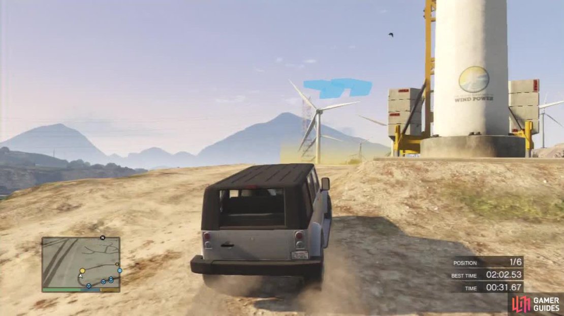 Circling the turbine is not easy as the path takes you quite close to the edge so take it slow and easy. Use Franklin&rsquo;s special if you need to.