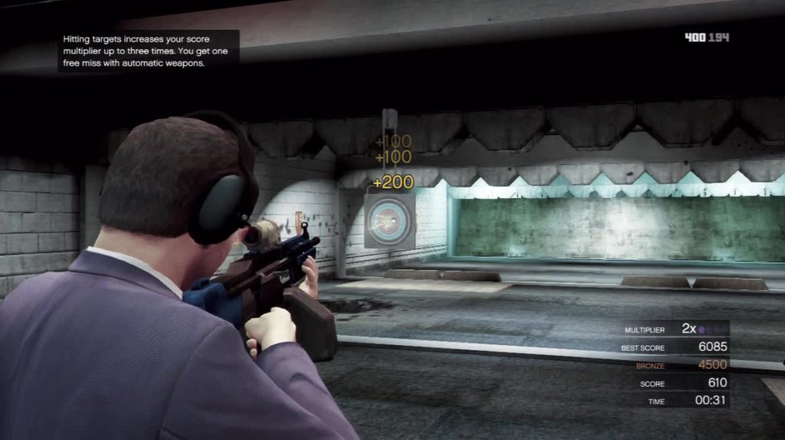 Michael&rsquo;s special will actually recharge a bit as you use the shooting range so try it when you need it.