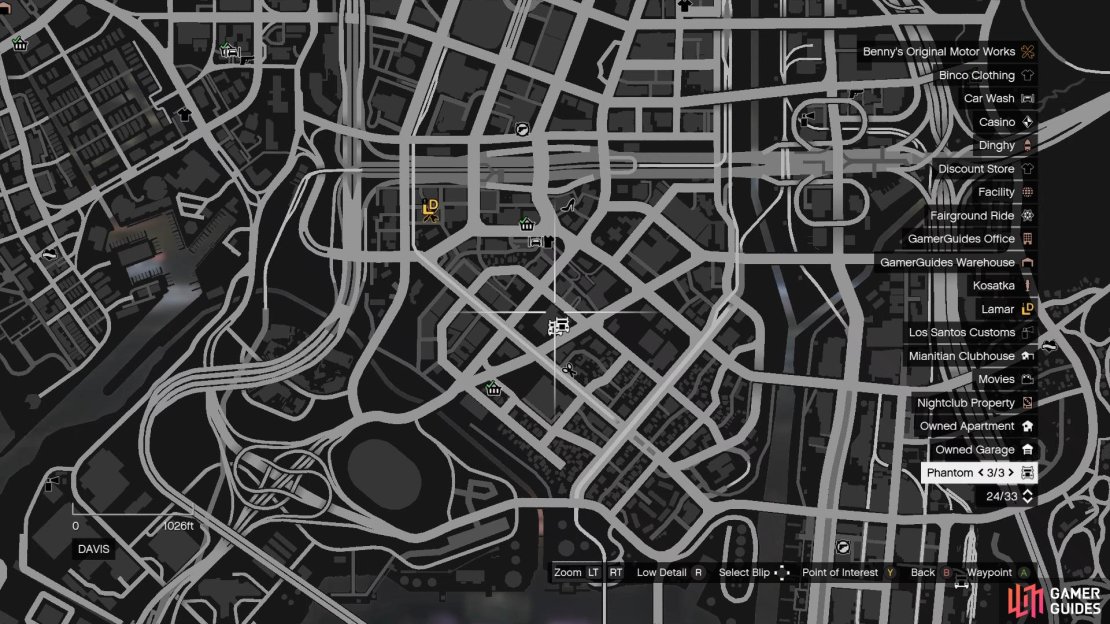 Head to the trucks which are marked on your map