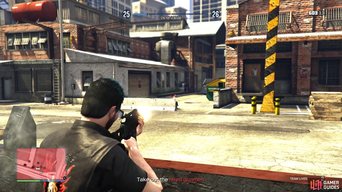 Clear out all the gunmen