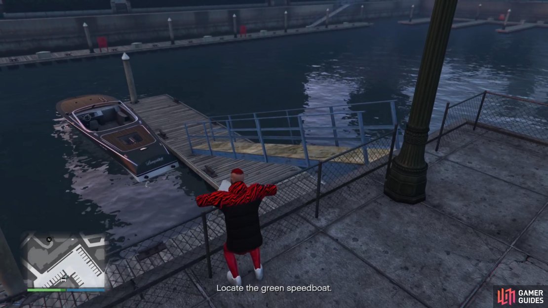 You&rsquo;ll want to steal this green speed boat. 