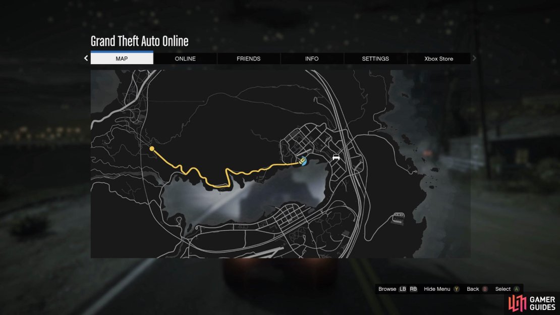 Drive to this location on your map and choose either the Khanjali or Barrage