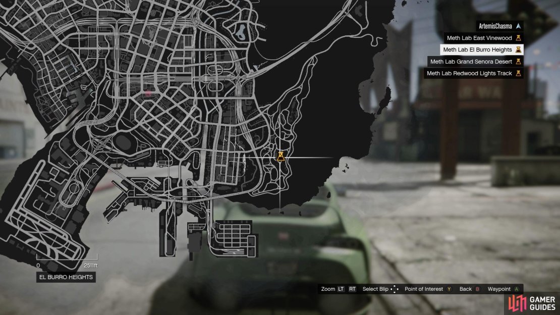 Head to the one of the four labs