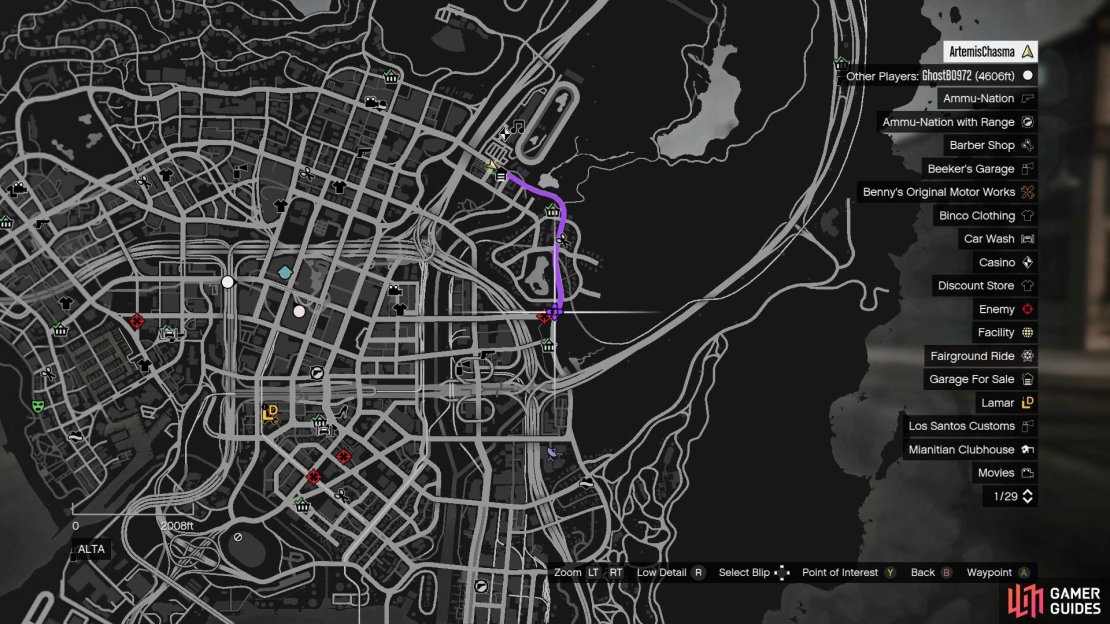 Head to the enemies locations 