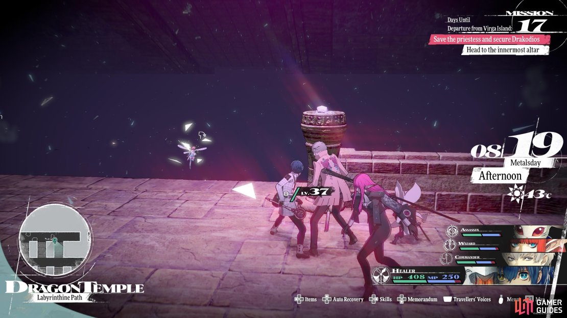 Fae Sight can also help you navigate the labyrinth, as no torches means the wrong path.