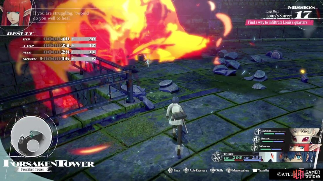 The tower is home to some dangerous enemies, like the exploding Potolpos.