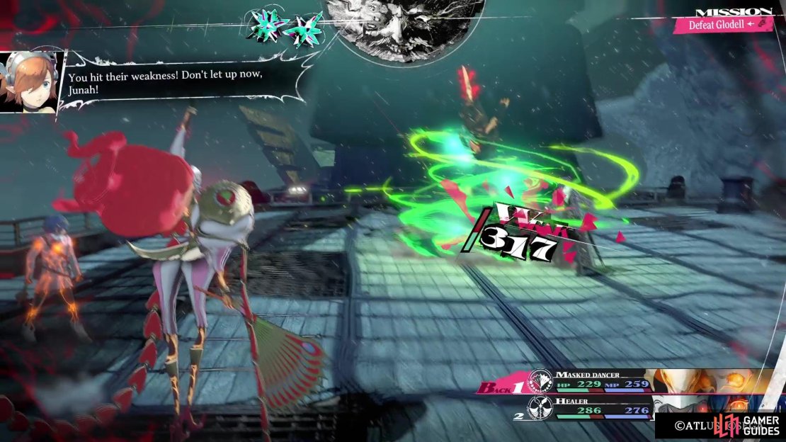 Hector will be weak to wind, and Junah comes equipped with Cyclo.
