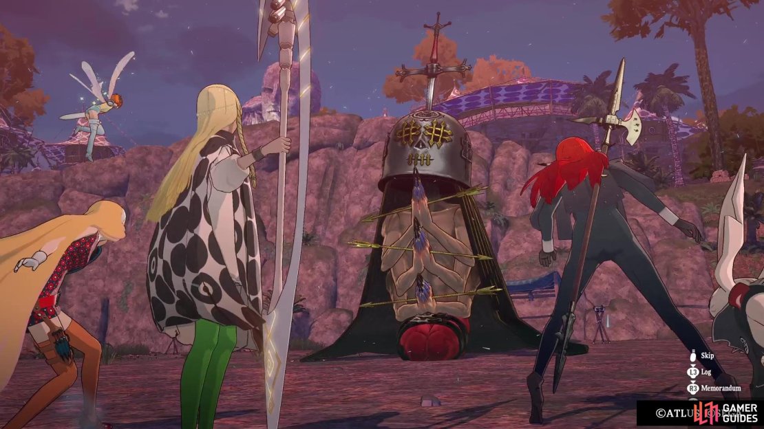 You&rsquo;ll chase Homo Margo back to the village to defeat it for good.