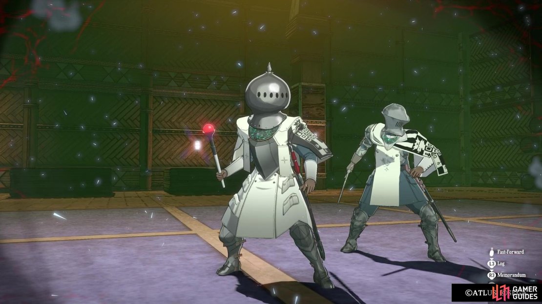 The final fight when infiltrating the Charadrius is against two bosses.