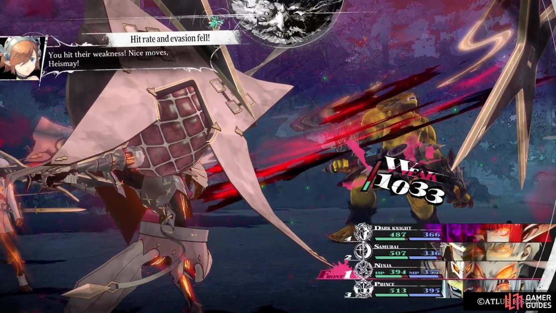Ordemos will be weak to Dark, so having Heismay along will help a lot.