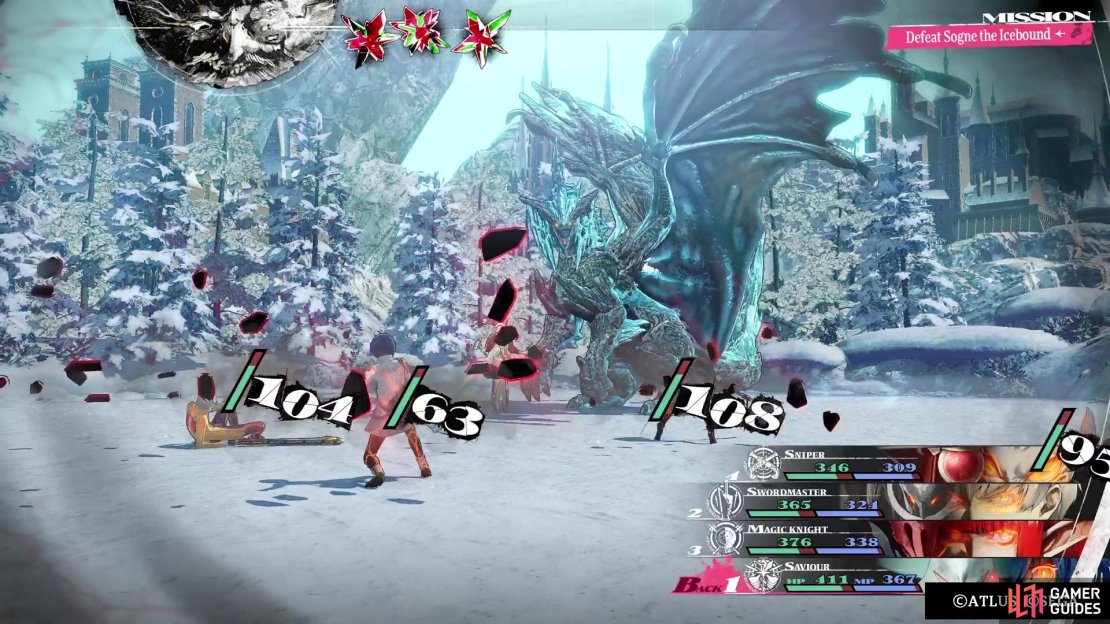 Tail Strike will hit all of your characters for some Strike damage.