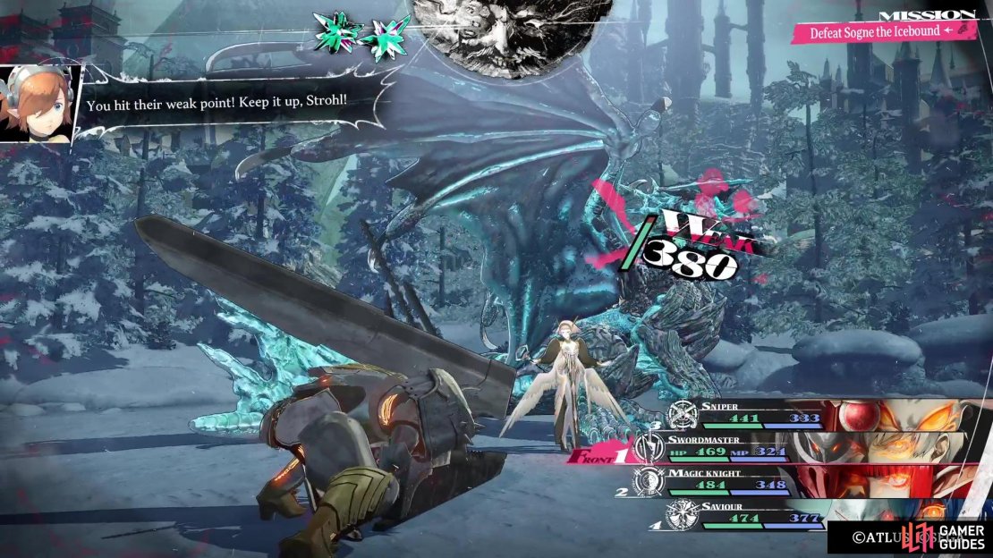 Sogne is actually weak to Fire, so it&rsquo;s good to have it.