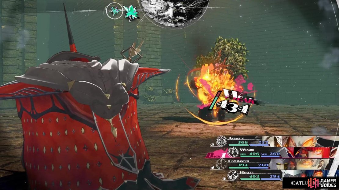 The Treebeast is weak to fire, which should be a pretty glaring weakness.