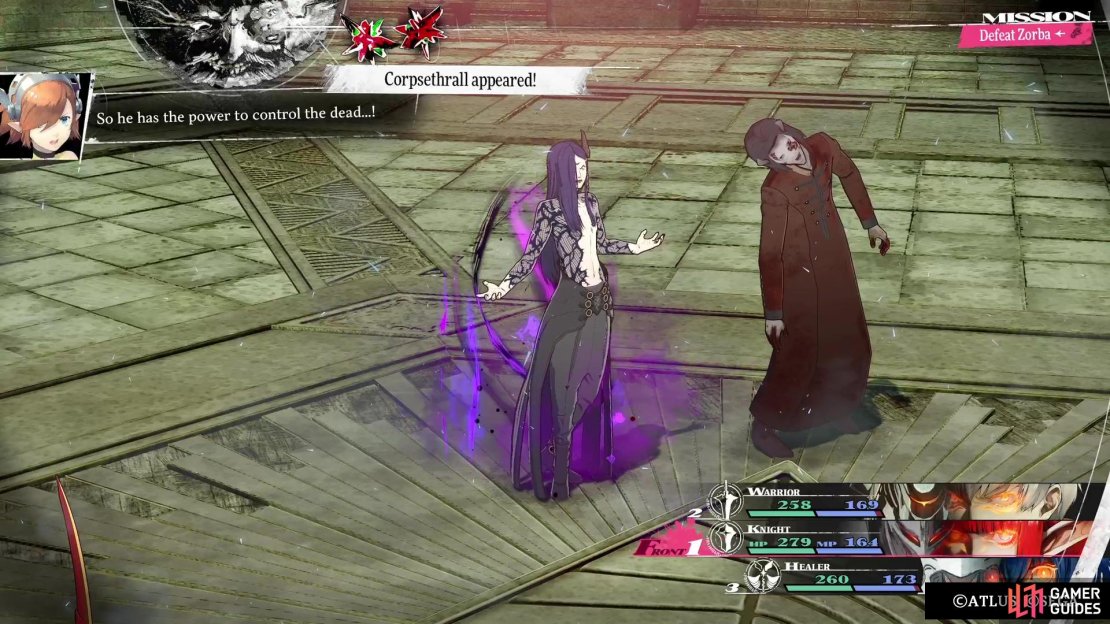 Zorba will spend a lot of time summoning Corpsethralls into the battle.