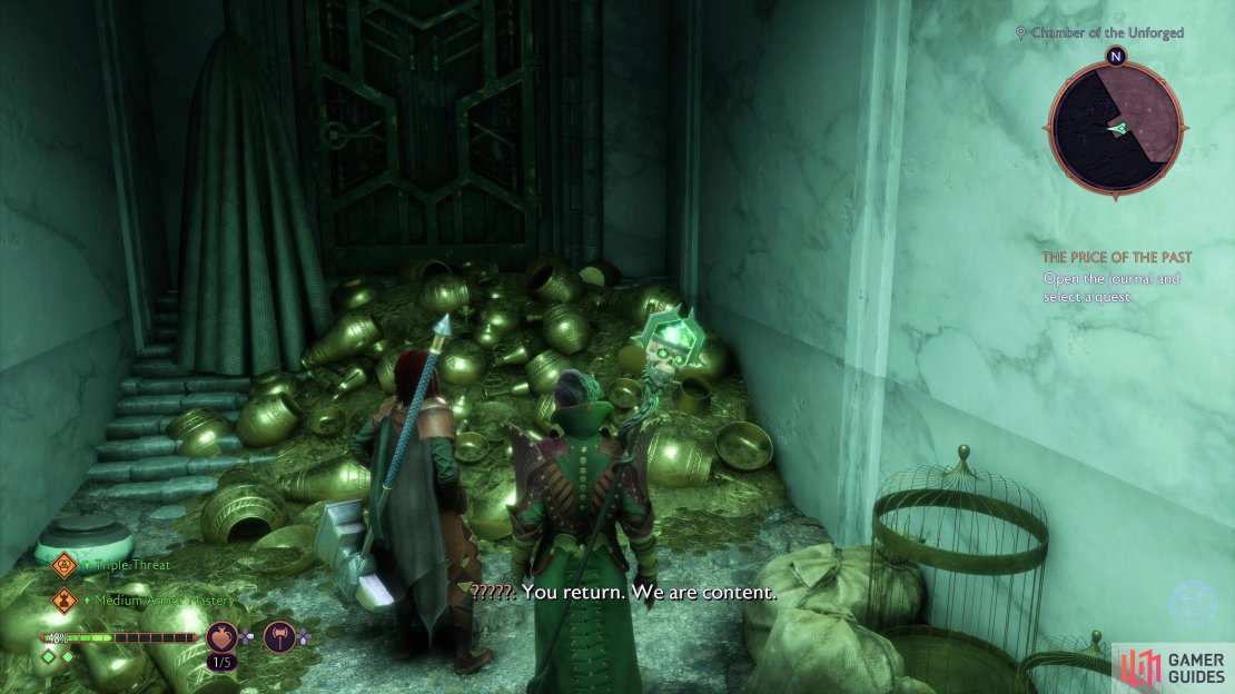 A Storm Quelled involves the secret ending for Dragon Age: The Veilguard as you&rsquo;ll need to collect three circles to obtain it.