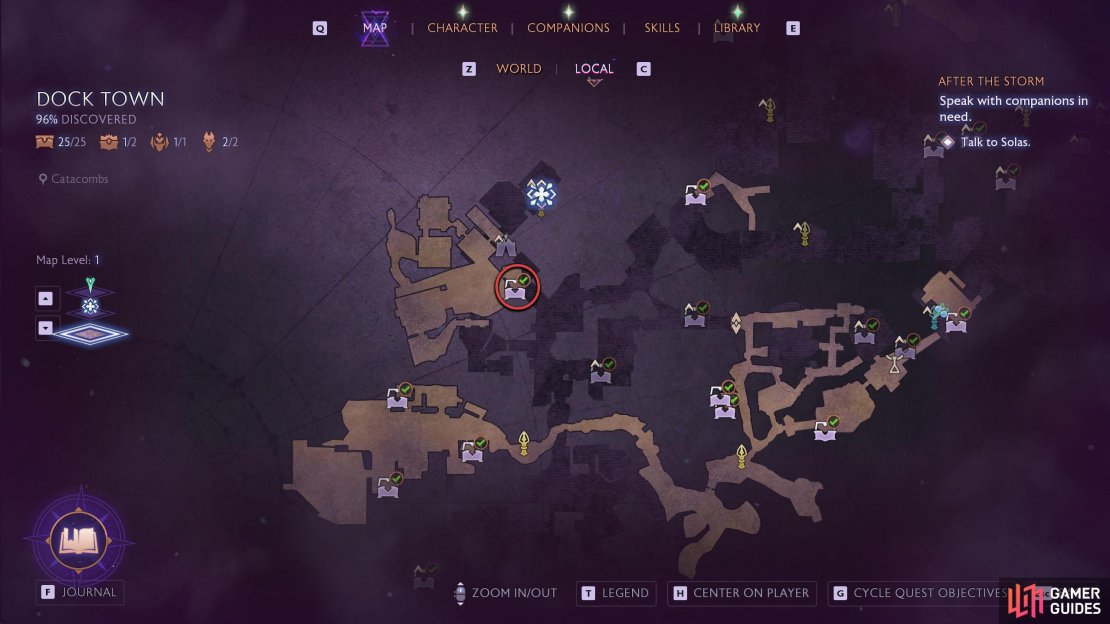 This chest can be found during the Shadows of Minrathous story quest.