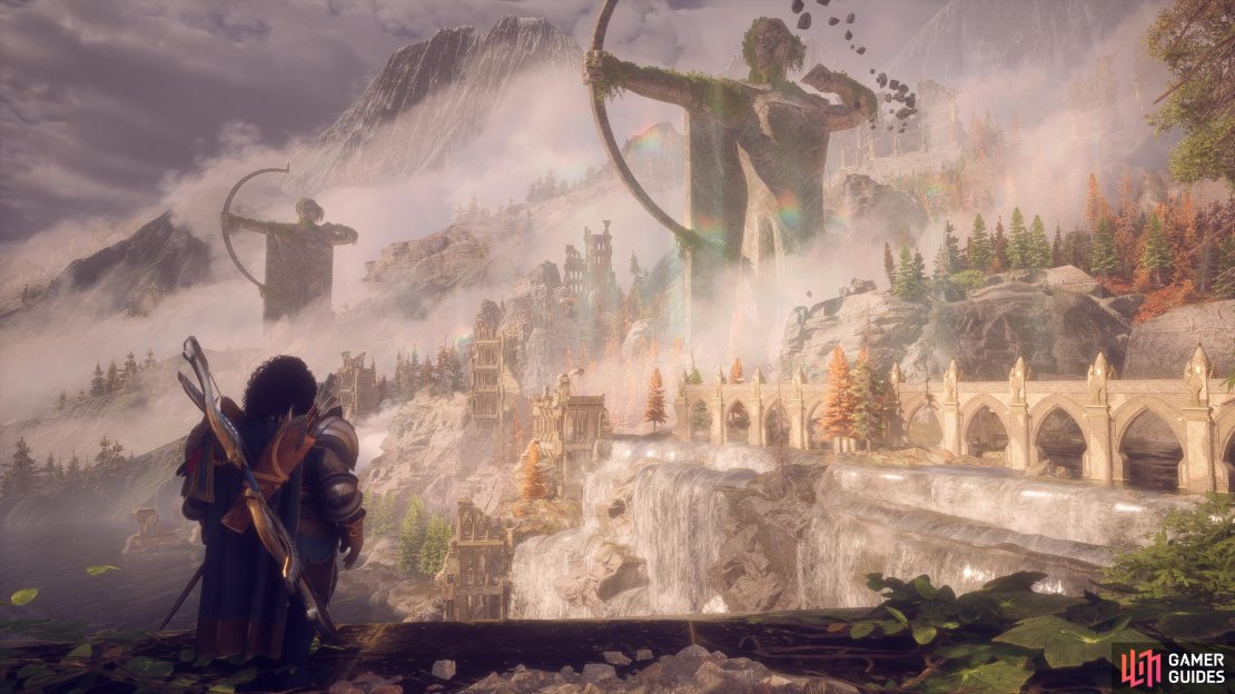 Arlathan Forest will be one of the first open areas you&rsquo;ll gain access too.