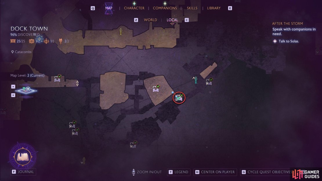 You&rsquo;ll need to be on, or have completed, The Snakes Nest Deal side quest to access this area.