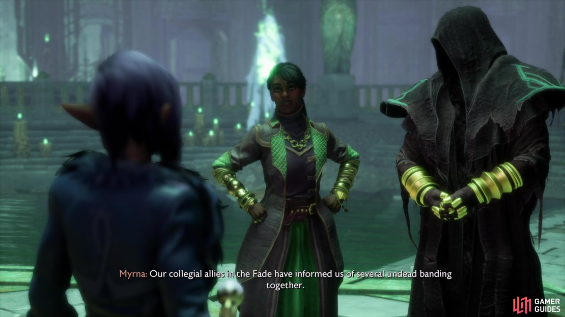 Complete the previous Hauntings quest &ldquo;Hauntings: From Beyond&rdquo; and talk to Myrna to start this quest.