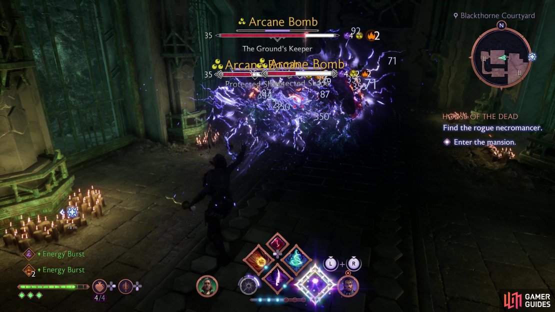 Enter a tomb on the grounds and defeat The Ground&rsquo;s Keeper,