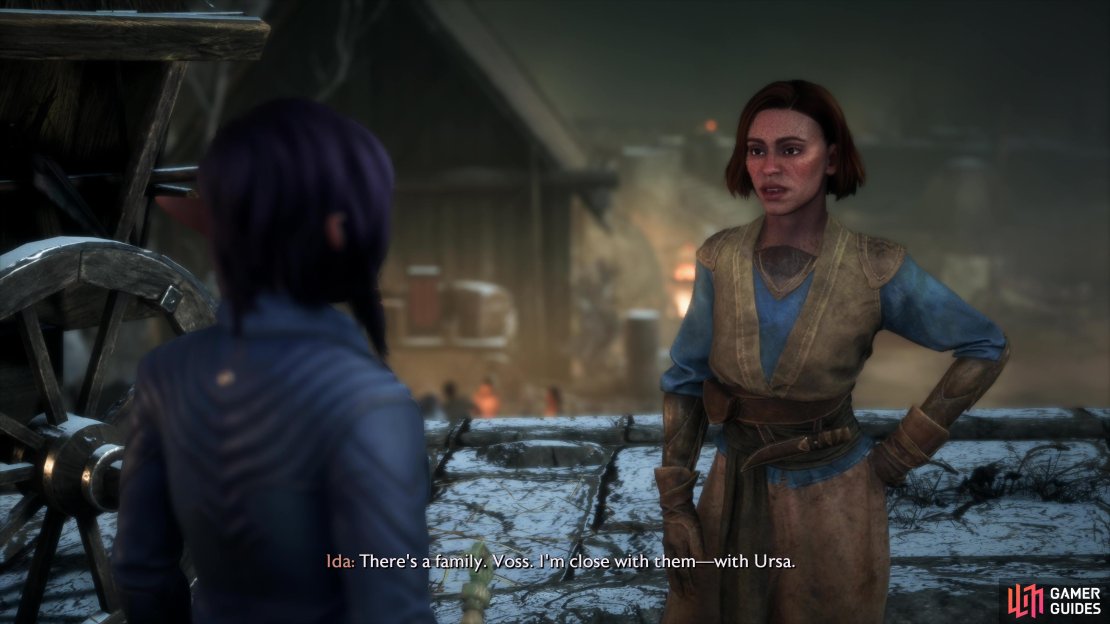 Talk to Ida and she&rsquo;ll mention the absent Voss family,