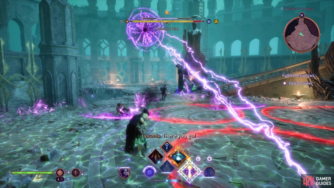 Be wary of the lightning Calivan&rsquo;s Pride can conjure,