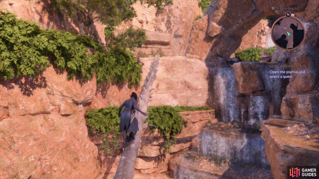 In addition to looking out for opportunities to use various companion abilities, you&rsquo;ll also have to keep an eye out for other traversal elements - fallen trees or beams,