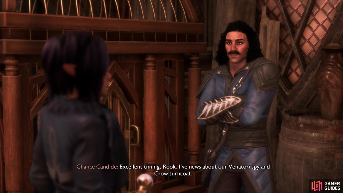 Talk to Chance Candide after &ldquo;Bloodbath&rdquo; to begin this quest.