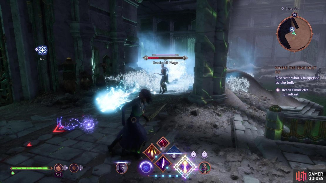 Defeat the Deathchill Mages in the Cascades,