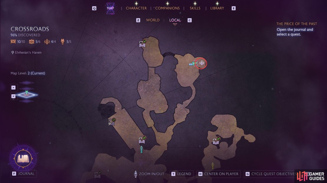 You&rsquo;ll need to complete a couple of quest to reach this area, as well as completing a puzzle.