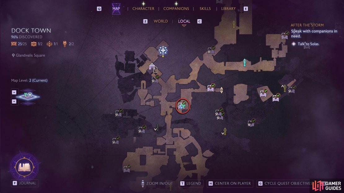 You can find this chest by leaving the Shadow Dragon&rsquo;s hideout and heading south and then east.