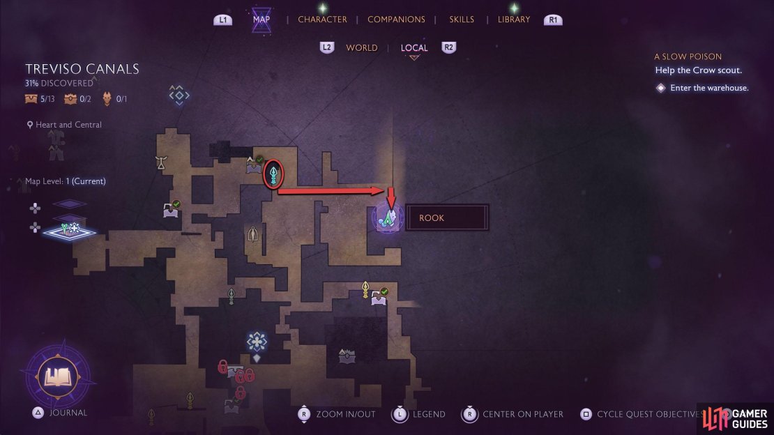 From the Heart and Central beacon, go east into the Estate and turn south to find the Altar.