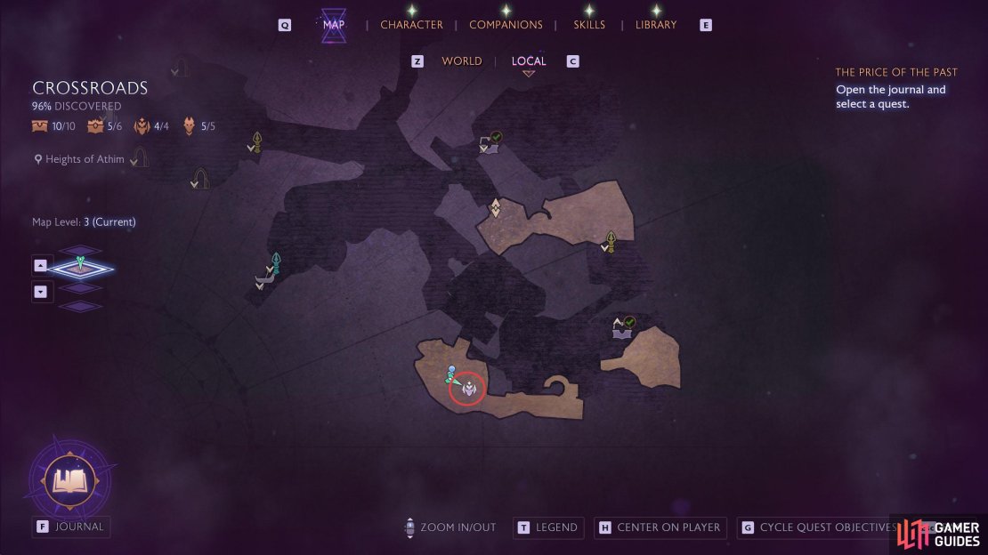 Heights of Athim is accessible during and after the &ldquo;A Wardens Best Friend&rdquo; quest.
