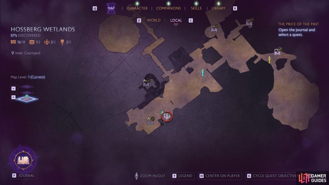 You&rsquo;ll need to be on or have finished &ldquo;The Cauldron&rdquo; main story quest to access the altar.