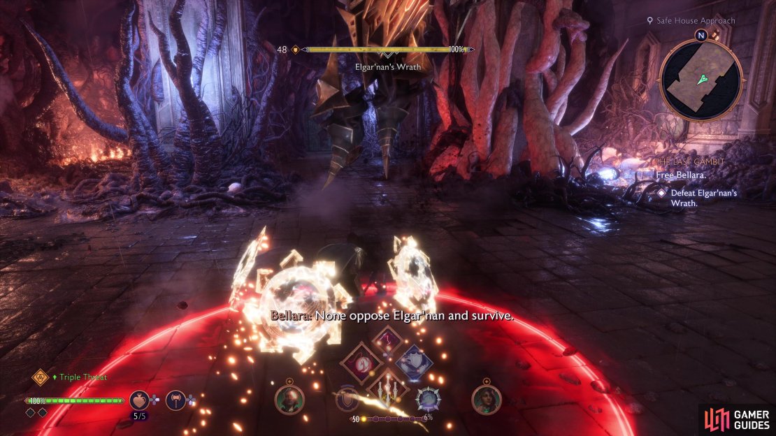Elgarnan&rsquo;s Wrath will cause a small explosion when it lands from leaping toward you.